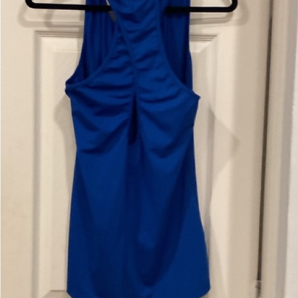 Women's Blue Sleeveless Tank - Picture 6 of 6